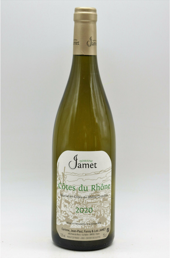 Jamet Côtes du Rhône 2020 blanc