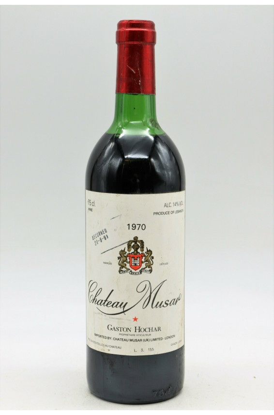 Château Musar 1970 - PROMO -10% !