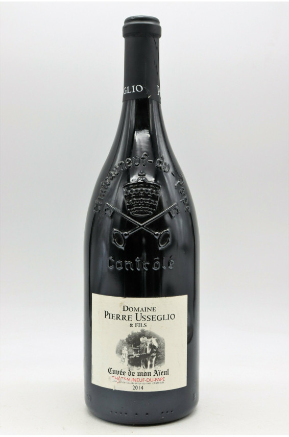 Pierre Usséglio et Fils Châteauneuf du Pape Cuvée de mon Aieul 2014 Magnum