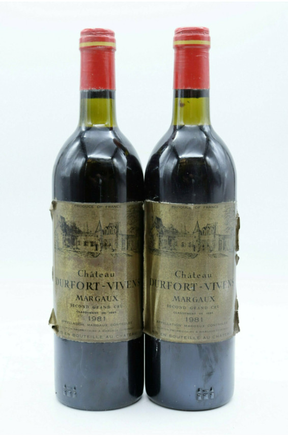 Durfort Vivens 1981 -10% DISCOUNT !