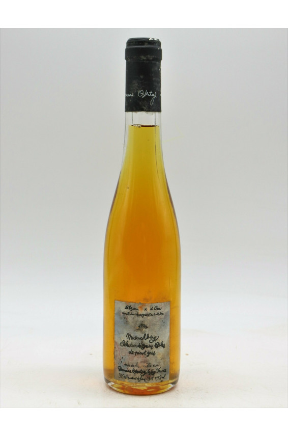 Ostertag Alsace Grand cru Pinot Gris Muenchberg Sélection de Grains Nobles 1994 37.5cl