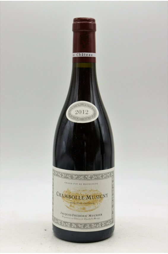 Jacques Frédéric Mugnier Chambolle Musigny 2012
