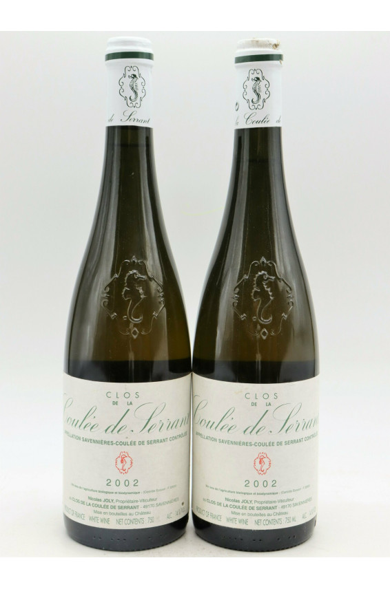 Nicolas Joly Coulée de Serrant 2002