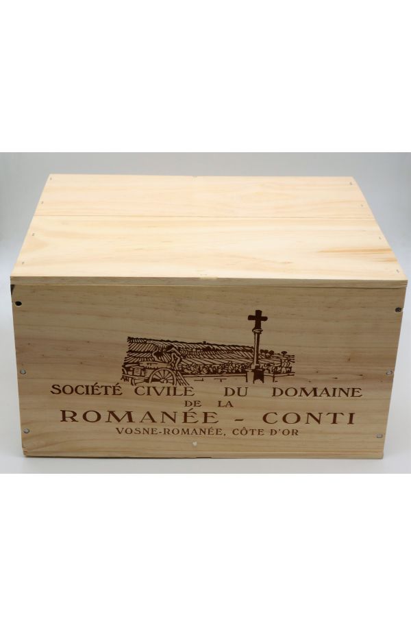 Romanée Conti 2018 Sortimento 6 garrafas (1RC, 1T, 1R, 1RSV, 1GE, 1E)