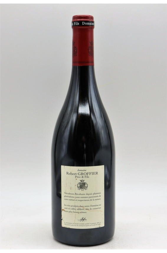 Groffier Chambolle Musigny 1er cru Les Amoureuses 2012