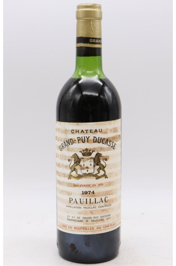 Grand Puy Ducasse 1974 -10% DISCOUNT !