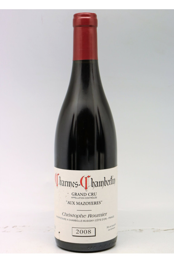 Christophe Roumier Charmes Chambertin Aux Mazoyères 2008 -5% DISCOUNT !