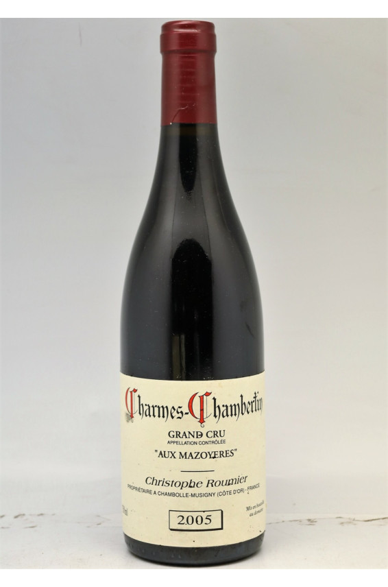 Christophe Roumier Charmes Chambertin Aux Mazoyères 2005 - PROMO -5% !
