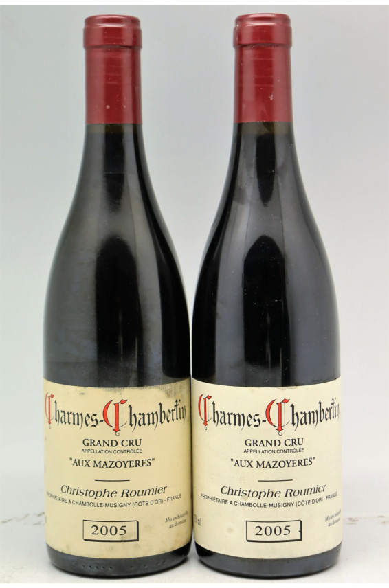 Christophe Roumier Charmes Chambertin Aux Mazoyères 2005 - PROMO -5% !