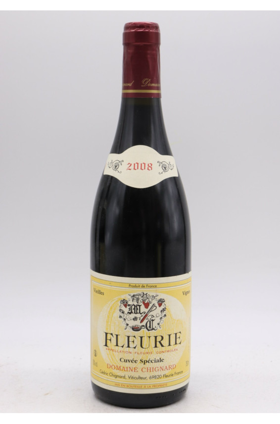 Chignard Fleurie Cuvée Spéciale 2008