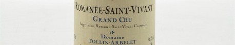 La photo montre une bouteille de vin du domaine Follin Arbelet en Bourgogne