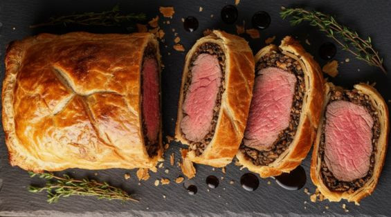 Qual vinho beber com um boeuf wellington?