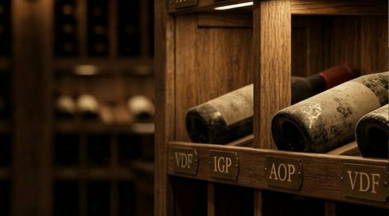 Classificação dos vinhos : Escolher entre AOC, IGP e VDF