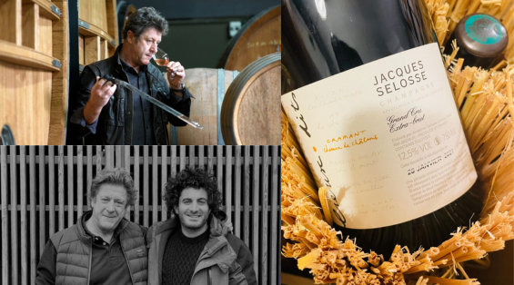 O domínio Selosse: Champagne de viticultor excepcional